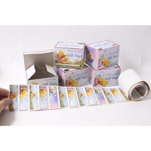 Disney Winnie the Pooh Gift Tags Sticker Lot Vintage ~ 260521-WH 717